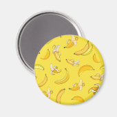 Bananenpatroon 4 magneet (Voorkant / Achterkant)
