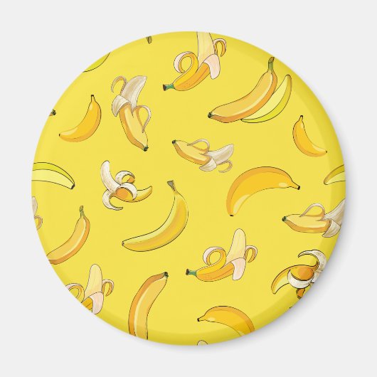 Bananenpatroon 4 magneet (Voorkant)