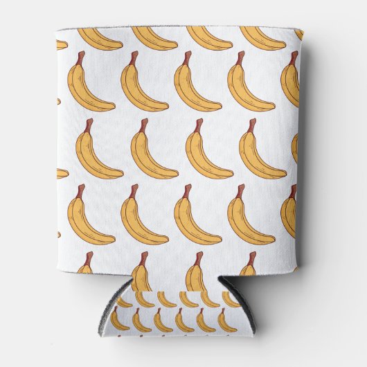 bananenpatroon blikjeskoeler (Voorkant)