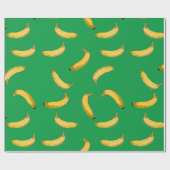 bananenpatroon cadeaupapier (Vlak)