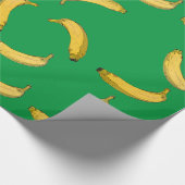 bananenpatroon cadeaupapier (Hoek)