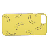 Bananenpatroon Case-Mate iPhone Case (Achterkant (Horizontaal))