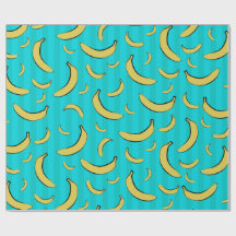 Bananenpatroon Inpakpapier