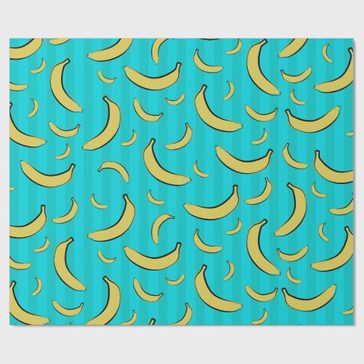 Bananenpatroon Inpakpapier (Vlak)