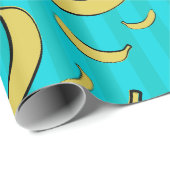 Bananenpatroon Inpakpapier (Rol Hoek)