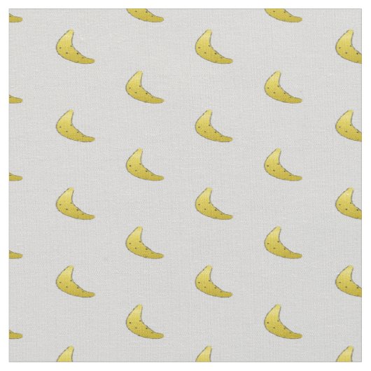 Bananenpatroon Stof (Close Up)