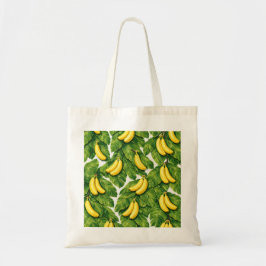 Bananenpatroon Tote Bag