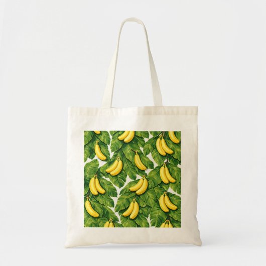 Bananenpatroon Tote Bag (Voorkant)