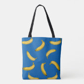 bananenpatroon tote bag (Achterkant)