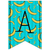 Bananenpatroon vlaggen banner (Eerste vlag)