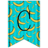 Bananenpatroon vlaggen banner (Derde vlag)