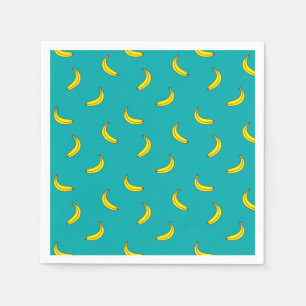 Bananenpatroonpapier Napkins Servet