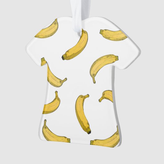 Bananenpatroonversie Ornament (voorkant)