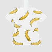Bananenpatroonversie Ornament (achterkant)