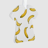 Bananenpatroonversie Ornament (voorkant)