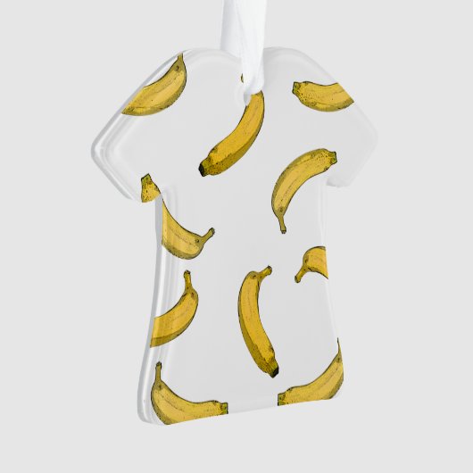 Bananenpatroonversie Ornament (voorkant)