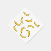 Bananenpatroonversie Servet (Hoek)