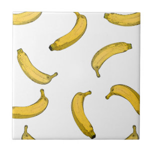 Bananenpatroonversie Tegeltje