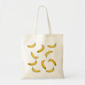 Bananenpatroonversie Tote Bag (Voorkant)