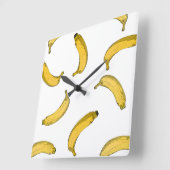 Bananenpatroonversie Vierkante Klok (Hoek)