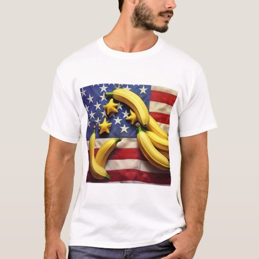 Bananenrepubliek 1 t-shirt (Voorkant)