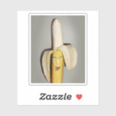 Bananensplitshoofdpijn Sticker (Vel)