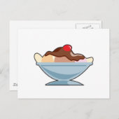 bananensplitsing briefkaart (Voorkant / Achterkant)