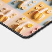 Bananenstootkussen Bureaumat (Hoek)