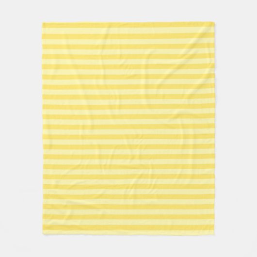 Bananenstrepen fleece deken (Voorkant)