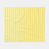 Bananenstrepen fleece deken (Voorkant (Horizontaal))