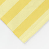 Bananenstrepen fleece deken (Hoek)