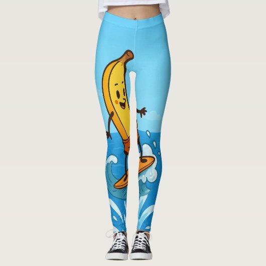 Bananensurfer Leggings (Voorkant)