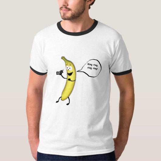 bananentelefoon t-shirt (Voorkant)