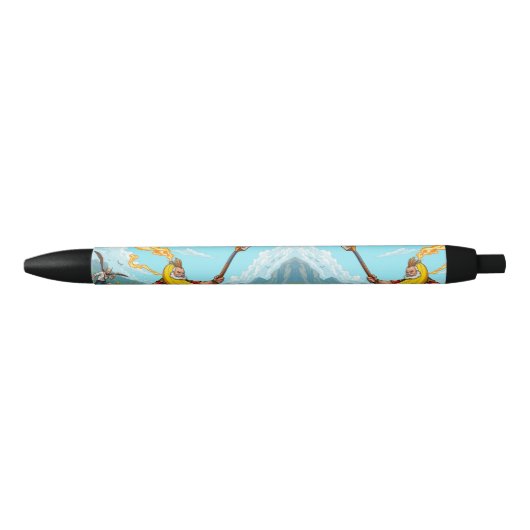 bananenvanger zwarte inkt pen (Voorkant)