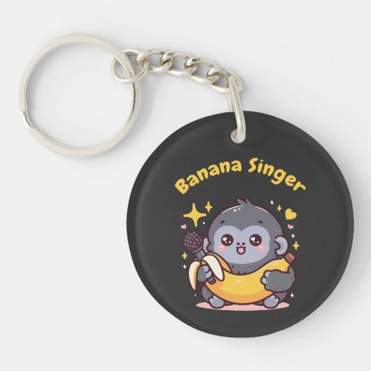 Bananenzanger Sleutelhanger (Voorkant)