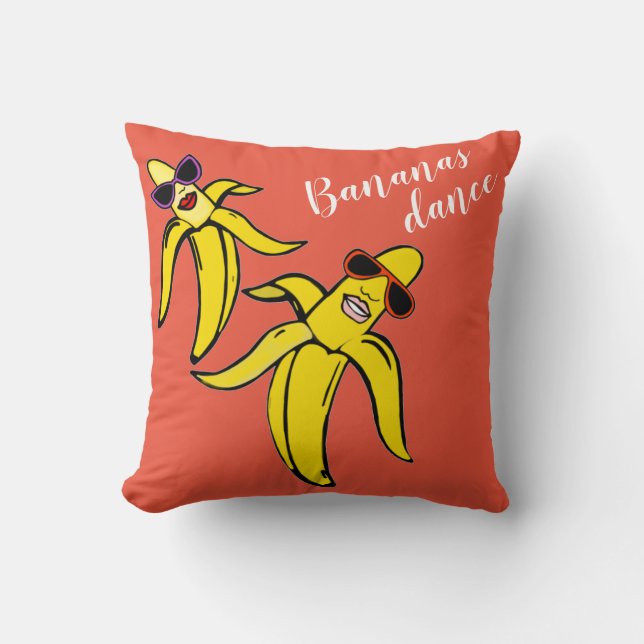 Bananese dans kussen (Voorkant)
