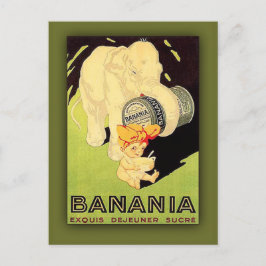 Banania Exquis Dejeuner Sucre Art Card Briefkaart