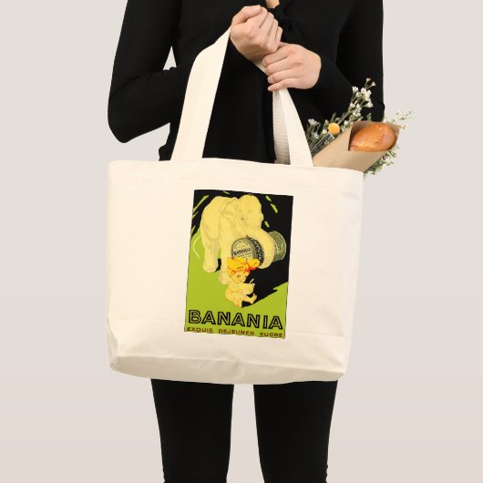BANANIË GROTE TOTE BAG (Voorkant (product))