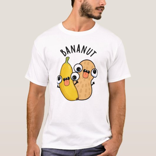 Bananut Funny Fruit Banana Pun T-shirt (Voorkant)