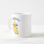 Bananuts Funny Crazy Banana Fruit Pun Koffiemok (Voorkant links)