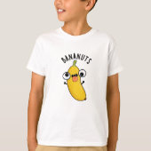 Bananuts Funny Crazy Banana Fruit Pun T-shirt (Voorkant)