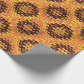 Banarasi Saree-patroon Cadeaupapier (Hoek)