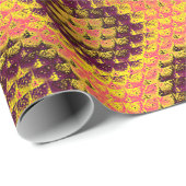 Banarasi Saree-patroon Cadeaupapier (Rol Hoek)