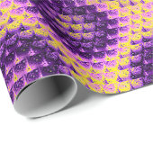 Banarasi Saree-patroon Cadeaupapier (Rol Hoek)