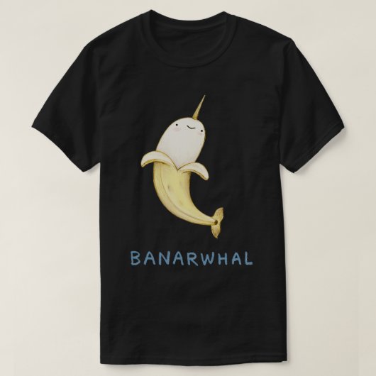 Banarwhal T-shirt (Design voorkant)