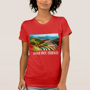 Banaue Rice Tarraces, Banaue, Ifugao, Filipijnse T T-shirt