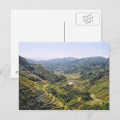 Banaue Rice Terraces Briefkaart (Voorkant / Achterkant)