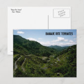 Banaue Rice Terraces Briefkaart (Voorkant / Achterkant)