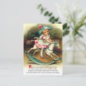 Banbury Cross Nursery Rhyme Briefkaart (Staand voorkant)