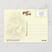 Banbury Cross Nursery Rhyme Briefkaart (Achterkant)